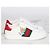 Gucci Ace Cat bestickte Sneaker Weiß - Ansicht 3