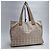 Chanel Große Jacquard Tote Bag mit New Travel CC Logo Pink - Ansicht 10