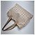Chanel Große Jacquard Tote Bag mit New Travel CC Logo Pink - Ansicht 13
