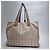 Chanel Große Jacquard Tote Bag mit New Travel CC Logo Pink - Ansicht 9