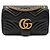 Gucci Borsa a Spalla Marmont Matelassé Nero