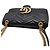 Gucci Borsa a Spalla Marmont Matelassé Nero - vista 6