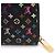 Zippy Louis Vuitton Portafoglio con zip Monogram Black Multi Nero - vista 4