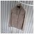 Hermès Bomber in pelle di vitello scamosciata Marrone - vista 2