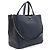 Chanel Vintage Silver CC Logo Caviar Tote Bag und Schultertasche Blau - Ansicht 2