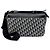 Dior Borsa Messenger Oblique Saddle Large Marrone - vista 2