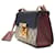 Gucci Borsa a Spalla Supreme Padlock Small Marrone - vista 2