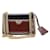 Gucci Borsa a Spalla Supreme Padlock Small Marrone - vista 3
