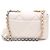 Borsa Chanel Beige Small Medium Flap Bag Borsa Tote Borsa a tracolla Borsa Crossbody Marrone - vista 3