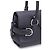 Borsa a tracolla Baguette Salvatore Ferragamo DY Silver Gancini Buckle Blu - vista 5