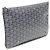 Clutch Sena MM in tela Goyard colore speciale grigio Marrone - vista 4