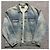 Balenciaga Logo Printed Denim Jacket Multiple colors - view 4