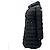 Chaqueta larga de plumón para mujer Moncler Orophin Negro
