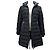 Chaqueta larga de plumón para mujer Moncler Orophin Negro - vista 4