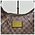Louis Vuitton Borsa a tracolla Hobo Tems GM in Damier Ebene Multicolore - vista 11