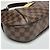 Louis Vuitton Borsa a tracolla Hobo Tems GM in Damier Ebene Multicolore - vista 3