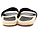 Chanel Pantofole CC Logo Perla Nero Donna Sandali Marrone - vista 4