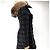 Piumino lungo da donna Moncler Herminper Nero - vista 5