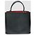 Prada Borsa a Spalla Doppia Saffiano Panier Large Nero - vista 7
