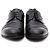 Louis Vuitton Scarpe Derby da uomo in pelle con logo LV Nero - vista 3