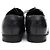 Louis Vuitton Scarpe Derby da uomo in pelle con logo LV Nero - vista 5
