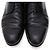 Louis Vuitton Scarpe Derby da uomo in pelle con logo LV Nero - vista 6