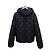 Louis Vuitton Bomber imbottito con cappuccio e monogramma nero