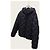 Louis Vuitton Bomber imbottito con cappuccio e monogramma nero - vista 2