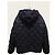 Louis Vuitton Bomber imbottito con cappuccio e monogramma nero - vista 4