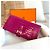Hermès Cartera larga de cocodrilo Wani Vein Oro brillante Rosa - vista 10