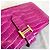 Hermès Cartera larga de cocodrilo Wani Vein Oro brillante Rosa - vista 4