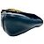 Gucci Borsa a tracolla GG Marmont piccola in pelle nera trapuntata con catena dorata - vista 6