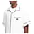 Prada Camicia Bowling in cotone Argento  - vista 10