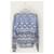 Louis Vuitton Jacquard-Strickpullover mit blauem Monogramm-Muster  - Ansicht 4