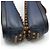 Louis Vuitton Mocassini Hockenheim con logo LV dorato e blu navy - vista 10