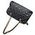 Chanel Vintage Schultertasche mit Kette Schwarz - Ansicht 4