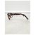 Louis Vuitton Occhiali da sole in acetato marrone con stampa leopardata e logo LV - vista 2