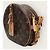 Louis Vuitton Sac Tambourine en toile Monogram souple Marron - vue 3