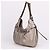 Burberry Borsa Hobo con catena beige metallizzato con logo Marrone - vista 4
