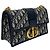 Dior Borsa a Spalla Oblique Montaigne Chain Multicolore - vista 2