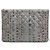 Chanel Clutch in agnello Typography Marrone