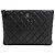 Chanel Clutch Caviar New Medium Nero