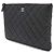 Chanel Clutch Caviar New Medium Nero - vista 2
