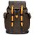 Louis Vuitton Zaino Monogram Macassar Radiant Sun Christopher MM Nero