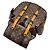 Louis Vuitton Zaino Monogram Macassar Radiant Sun Christopher MM Nero - vista 4