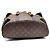 Louis Vuitton Zaino Monogram Macassar Radiant Sun Christopher MM Nero - vista 6