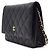 Chanel Mini borsa a tracolla WOC in caviar Nero - vista 2