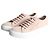 Salvatore Ferragamo Canvas Logo Sneaker Pink