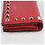 Valentino Cartera compacta Rockstud en piel roja - vista 10