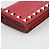 Valentino Cartera compacta Rockstud en piel roja - vista 12